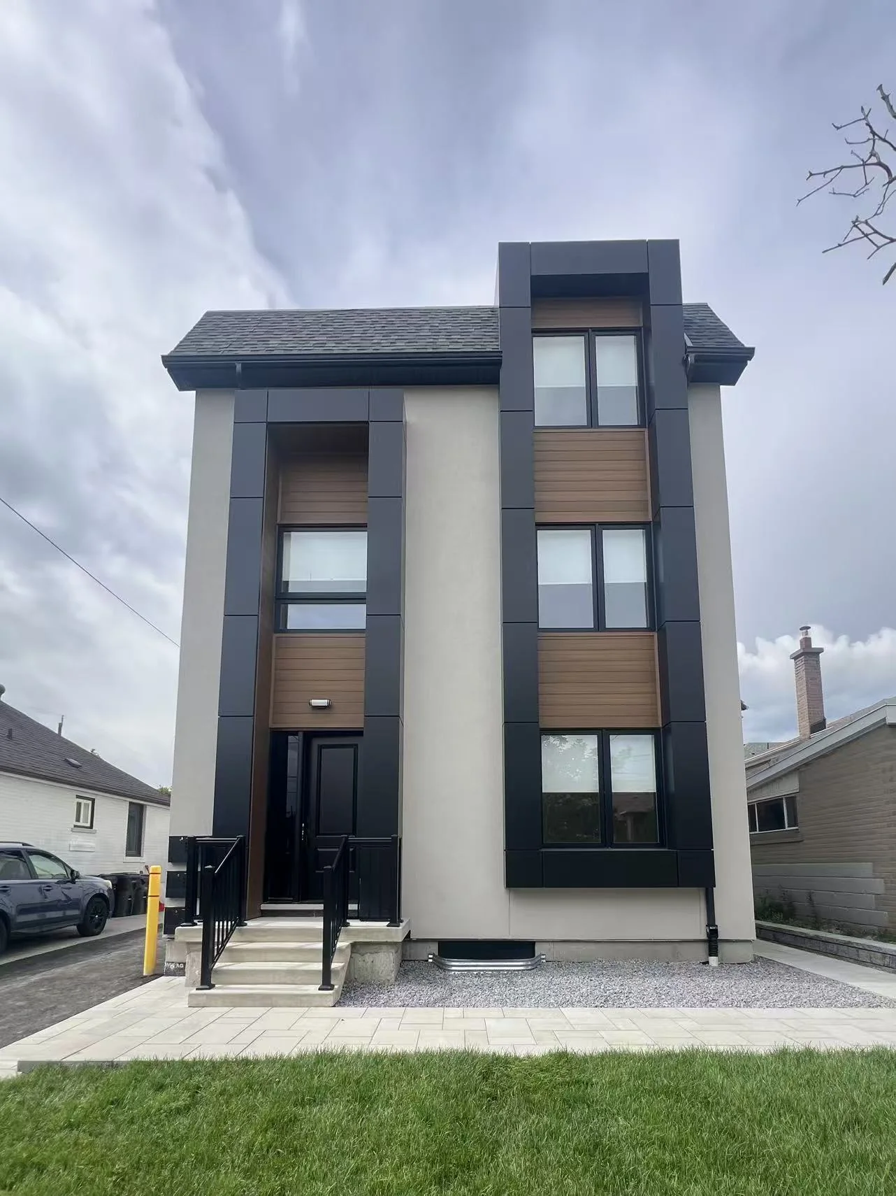 42 Bartley Drive completed sixplex